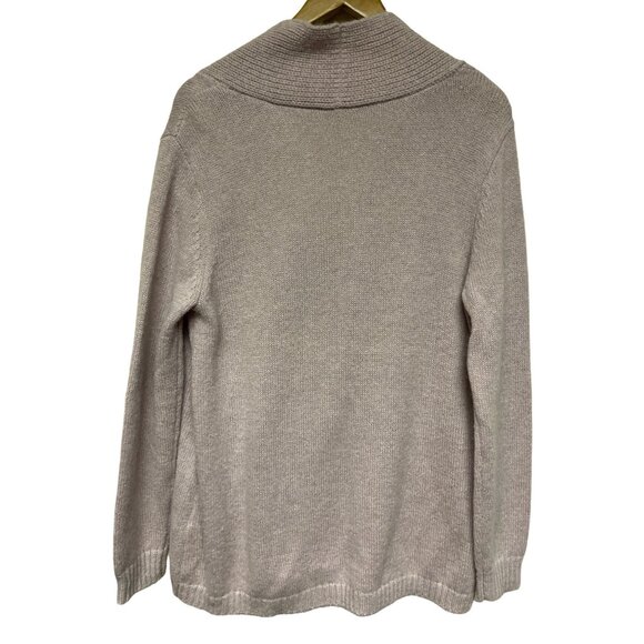 Soft Surrounding Women's Sweater V-Neck Purple Sweater Alpaca Wool  Size Large - Picture 5 of 9